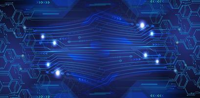 cyber circuit future technology concept background vector