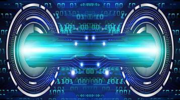 cyber circuit future technology concept background vector