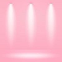 Pink pastel background. Product display presentation. 3d scene design. Stand show cosmetic product. Pastel minimal scene. Abstract creative concept. vector