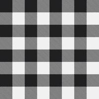 Black and white flannel seamless texture and pattern background vector