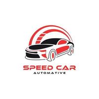 car automotive logo design template. speed car logo vector