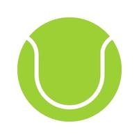 icono de vector de pelota de tenis