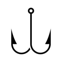 fishing hook vector icon