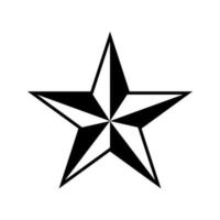 icono de vector de estrella