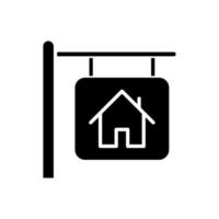 home sign boards vector icon