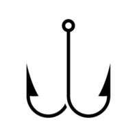 fishing hook vector icon