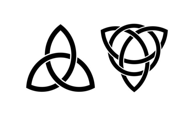 celtic knot vector icon