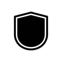 icono de guardia de escudo vector