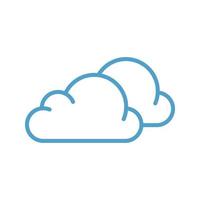 cloudy vector icon