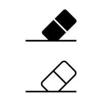 eraser vector icon