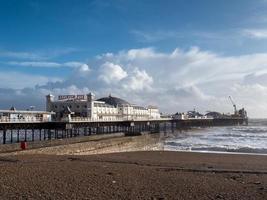 BRIGHTON, SUSSEX, UK, 2014.  Brighton after the storm photo