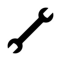 wrench vector icon