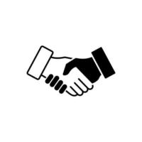 handshake vector icon