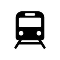 icono de vector de tren