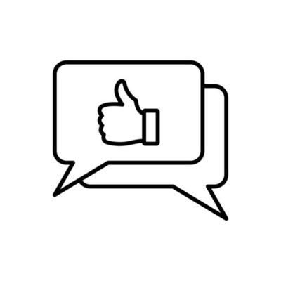 like vector icon