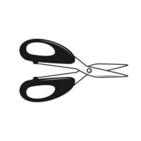 scissors vector illustration  line art 02