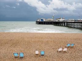 BRIGHTON, EAST SUSSEX, UK. 2014. View of the Pier photo