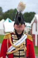 Detling, Kent, Reino Unido, 2010. hombre disfrazado en la odisea militar foto
