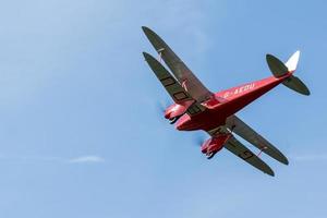 Shoreham-by-sea, West Sussex, Reino Unido, 2014. De Havilland dh90 libélula foto