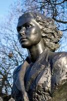 London, UK, 2015. Statue of Violette Szabo photo