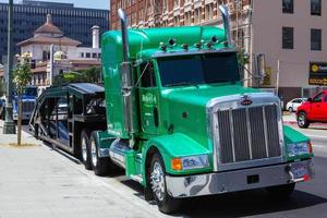 LOS ANGELES, CALIFORNIA, USA, 2011.  Big Green Rig photo