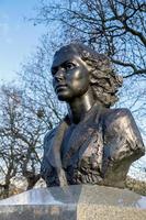 London, UK, 2015. Statue of Violette Szabo photo