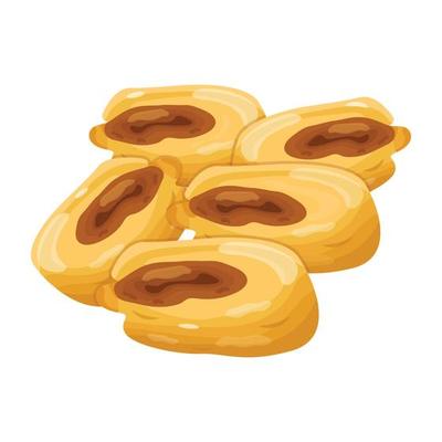 Take a look at this roasted corn nuts, editable design