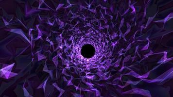 agujero de gusano digital de movimiento abstracto, plasma de túnel, túnel abstracto, velocidad de luces digitales, rayos de neón brillantes en movimiento, túnel líquido, vuelo en túnel de ciencia ficción con luces fantásticas video