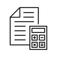 accounting vector icon