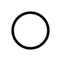 circle vector icon
