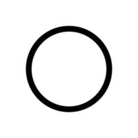 circle vector icon