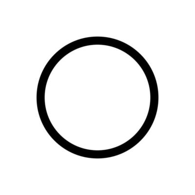 circle vector icon