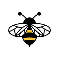 icono de vector de abeja