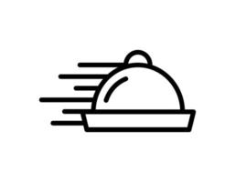 food delivery vector icon