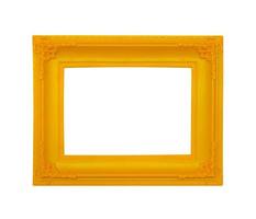 picture frame. Isolated over white background photo