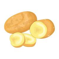 Potato Svg Cut Files, Cute Potatoes Vector Clip Art Download for Crafting 