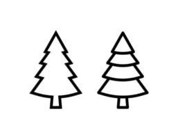 pine tree vector icon