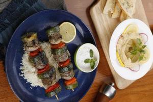 Keban beef skewer photo