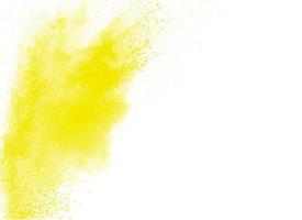 abstract multicolored powder splatted on white background,Freeze motion of color powder exploding photo