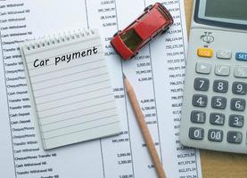 Planning Car payment photo