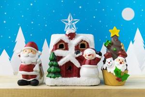 Children toys for christmas decoration. photo