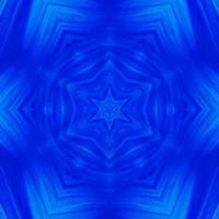 Dark blue abstract square background. Watercolor kaleidoscope pattern. Free background. photo