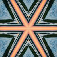 Colorful abstract square background. Kaleidoscope pattern. Free background. photo