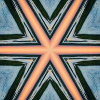 Colorful abstract square background. Kaleidoscope pattern. Free background. photo