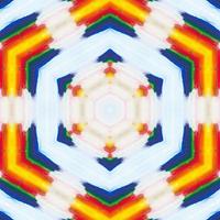 Colorful abstract square background. Kaleidoscope pattern. Free background. photo