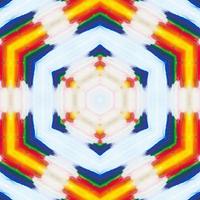 Colorful abstract square background. Kaleidoscope pattern. Free background. photo