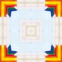 Colorful abstract square background. Kaleidoscope pattern. Free background. photo