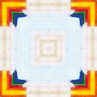 Colorful abstract square background. Kaleidoscope pattern. Free background. photo