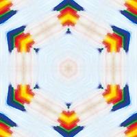 Colorful abstract square background. Kaleidoscope pattern. Free background. photo