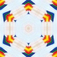 Colorful abstract square background. Kaleidoscope pattern. Free background. photo